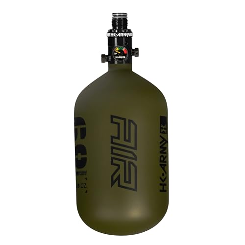 Image of HK Army HPA Paintball Tank - Lightweight Alpha Air Carbon Fiber Compressed Air Tank - 15ci /48ci /68ci /77ci /88ci /99ci - 4500 psi
