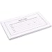 1000 Entry Forms - 10 Pads with 100 Sheets Per Pad - Entry Cards for Contests, Raffles, Ballots, Drawings, 6.2 x 3.7 Inches