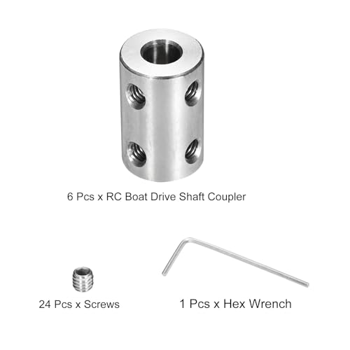 Accouplement rigide 5mm à 6mm MECCANIXITY pour axe d'imprimante 3D et encodeur DIY - 3