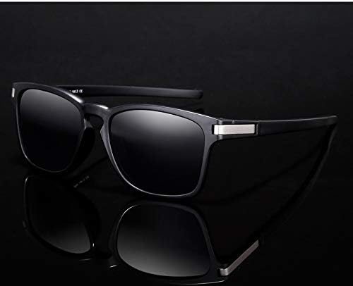 Aferlite Gold Series Unisex Polarized Sunglasses 100% UV protection for Men Women - Pack of 1 (Matt BLACK) 1