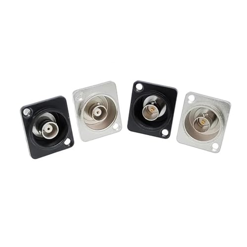 Conector BNC doble tipo D para montaje en panel de chasis 1 Uds