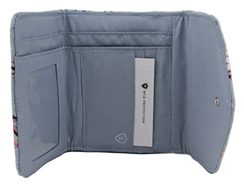 Vera Bradley Ultralight RFID Mini Tri-Fold Wallet, Cherry Blossoms3