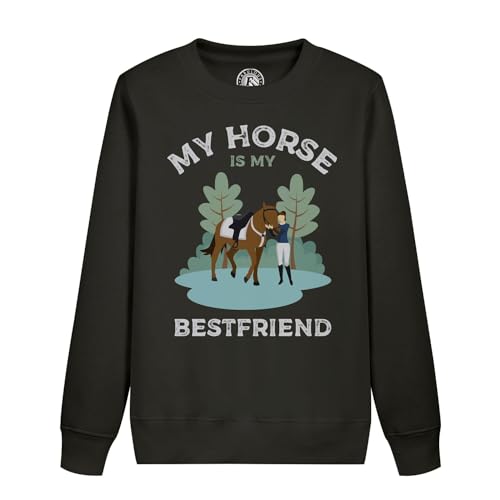 Sweatshirt enfant mon cheval est mon meilleur ami cadeau equitation