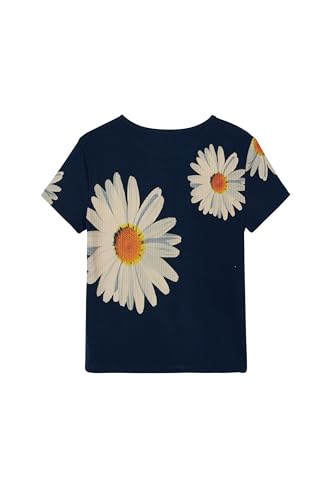 Desigual Little Girl's Ribbed Daisy T-Shirt2