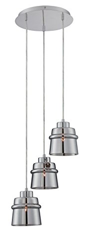 Greatest Product Lite Source LS-19143 Sparta 3-Lite Pendant, Chrome Finish, 11 W x 74 H ❤ Crazy Deals Lite Source LS-19143 Sparta 3-Lite Pendant, Chrome Finish, 11 W x 74 H