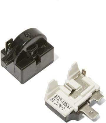 EKAMART 'Light.Room' Fridge Relay and Olp/Over Load Protector for LG, Videocon, Whirlpool and Electrolux for Single Door and Double Door Refrigerator. Set of 1