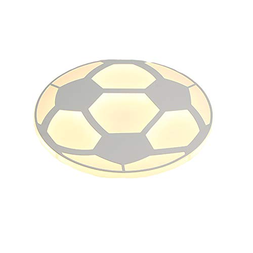 Plafonnier LED football moderne de 20 pouces dimmable pour luminaire chambre enfant