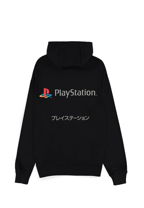 Playstation Uomo Felpa Jogging Nero 84% Cotone, 16% Poliestere Regular