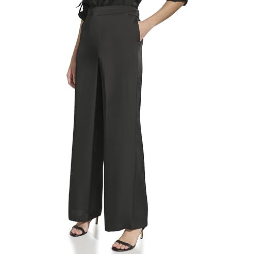 Calvin Klein Women's Wide Leg Pull on Pant2