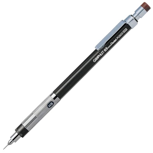 Amazon.co.jp: ぺんてる シャープペン グラフレット PG503-ED 0.3mm