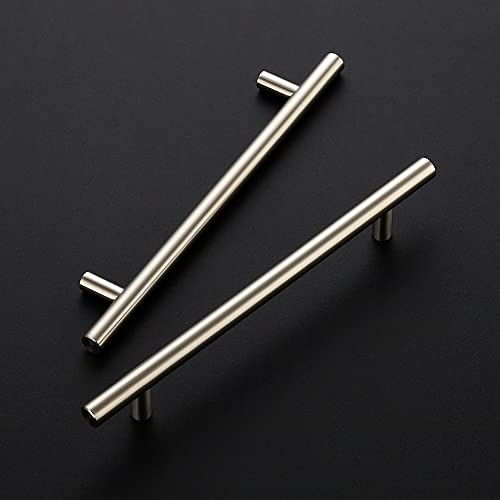 Image of Ravinte 4 Pack 8-13 /16 Inch Cabinet Handles Brushed Nickel Stainless Steel Kitchen Drawer Pulls Cupboard Cabinet Pulls 8-13 /16 inchLength,6-1 /4 inch Hole Center