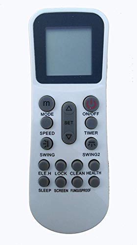 Image of EHOP YKR-K /002E Compatible Remote Control for Lloyd AC Bluestar UX AC Models AC-125 YKR-K /204E YKR-K /001E