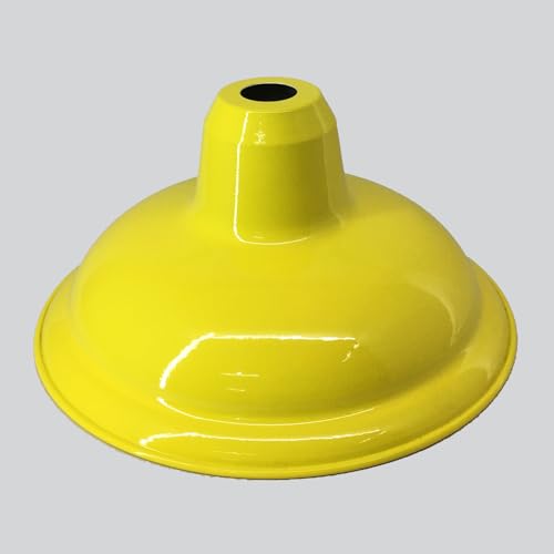 Image of Lamp Shade-YELLOW (Powder Coated Metal Shade)