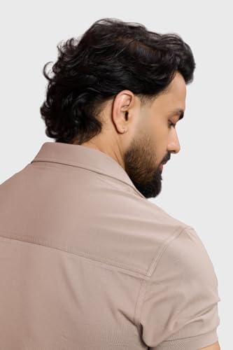 Image of FUAARK Mens Slim Fit Breathable, Lightweight & Stretchable Shirt for Casual wear