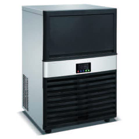 Koalalko Commercial Ice Maker Machine - 121 LBS/24H with 48 Pounds Storage Bin Capacity - 110V Freestanding Automatic Clean Clear Cube Crushed Ice Maker for Home, Business, Restaurants, Bars