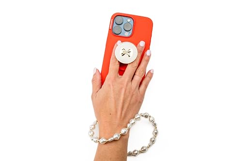 Image of PopSockets Wristlet Phone Strap, Wrist Strap for Phone, Device Holder, Cute PopSockets - Pearlescent