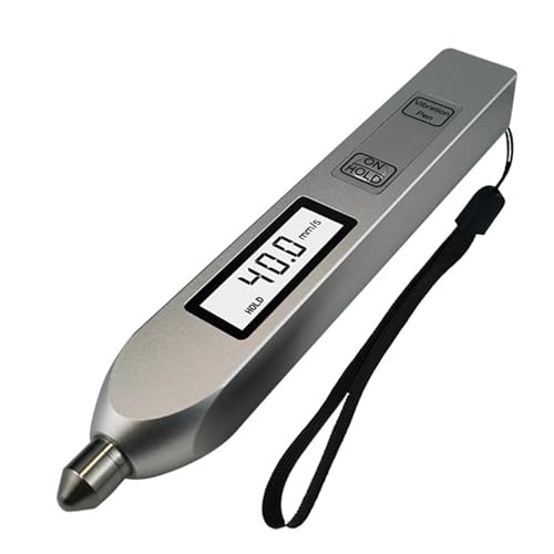 Probador de Vibraciones Analizador Digital de Mano con Pantalla LCD Retroiluminada, Rango de Medición 0,1-199,9 m/s² para Detección de Fallas Mecánicas
