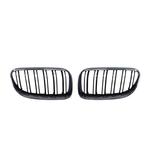 Grille de radiateur avant BMW E92 E93 noir brillant double ligne look M3