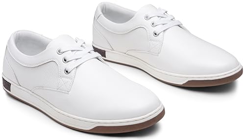 Image of Jousen Men's Fashion Sneakers Classic Retro Casual Shoes for Men Breathable Business Dress Sneaker