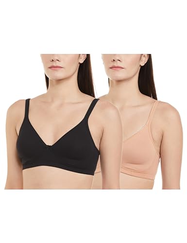 Image of Amazon Brand - Symbol Women's Shaper Bra | Full Coverage | Non Padded |Non Wired | Seamless Cups | Cotton Strech