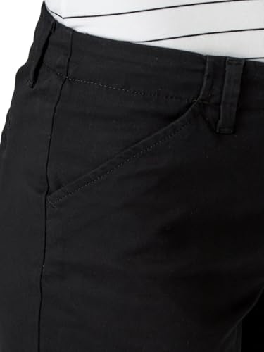 Lee Women's Legendary 5" Chino Short, Black, 8 - image 3