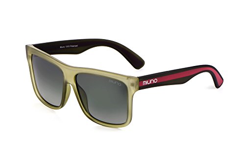 Miuno® Sonnenbrille Polarisiert Polarized unisex Herren Damen 1018 (Grün) Cover