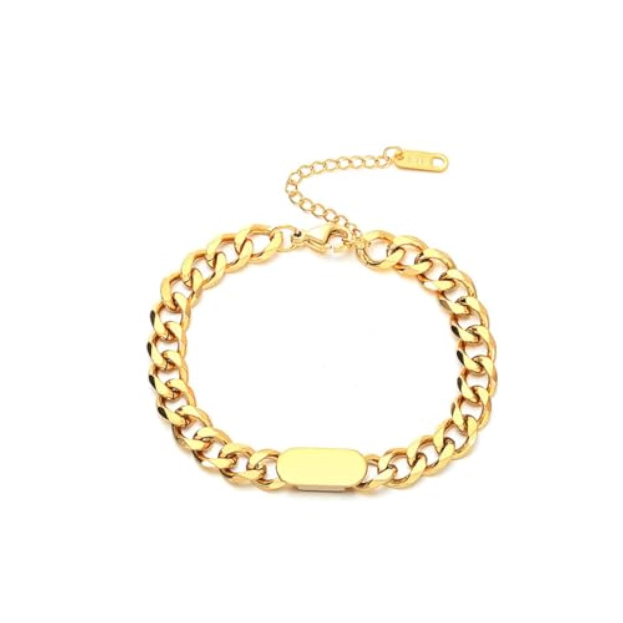 Men's Luxe Stainless Steel Bracelet, Stylish Gift for Him