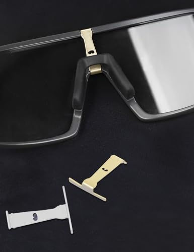 Image of Metallic Replacement Wicket for Oakley Sutro OO9406 /Sutro Asian Fit OO9406A /Sutro S OO9462 Sunglasses - Gold+Silver