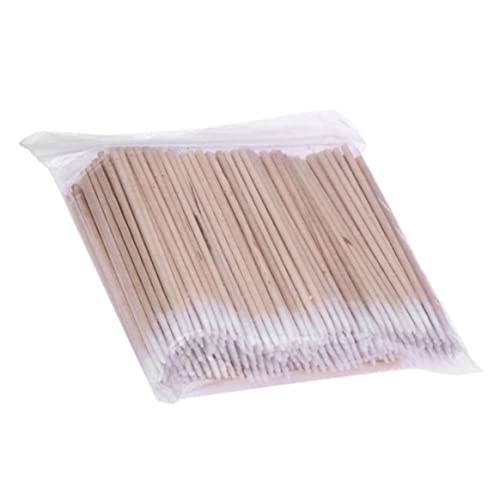 Tatuaggio a tatuaggio a tatuaggio a punta forniture permanenti per permanenti bastoncini per applicatore per trucco monouso 300pcs bastoncini di tampone di cotone, applicatore con punta di cotone