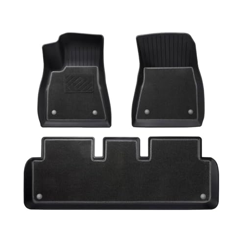 Tapis Auto Tesla Modèle Y imperméable et robuste en TPE
