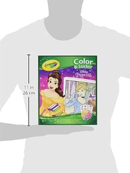 Toy Crayola Disney Princess Color n' Sticker Book