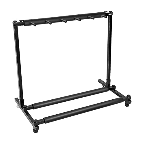 Ecoodisk Stand de Guitare Multiple Guitar Rack Holder Stand Electric Acoustic Bass Bass Rack Rackable Universal Fits… - Les Beatles, Paul McCartney, John Lennon, RIngo Starr, George Harrison Ecoodisk Stand de Guitare Multiple Guitar Rack Holder Stand Electric Acoustic Bass Bass Rack Rackable Universal Fits…