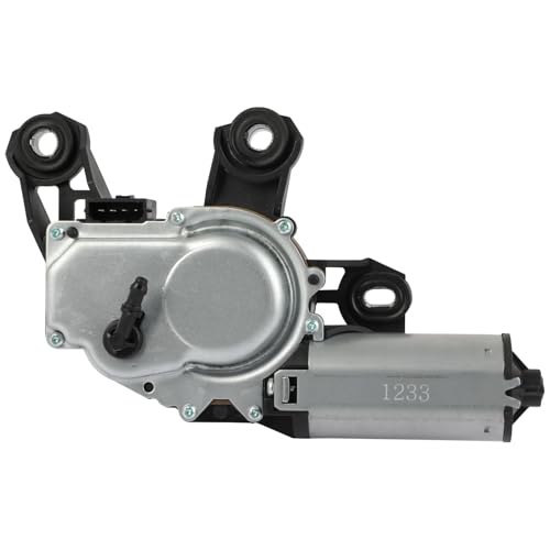 Image of cciyu Rear Wiper Motor Compatibility with 1998-2001 For For A4,1998-2001 For For A4,1999-2000 For For A6 OE: 8L0955711B,1J6955711,1J6955711B 4 Pins