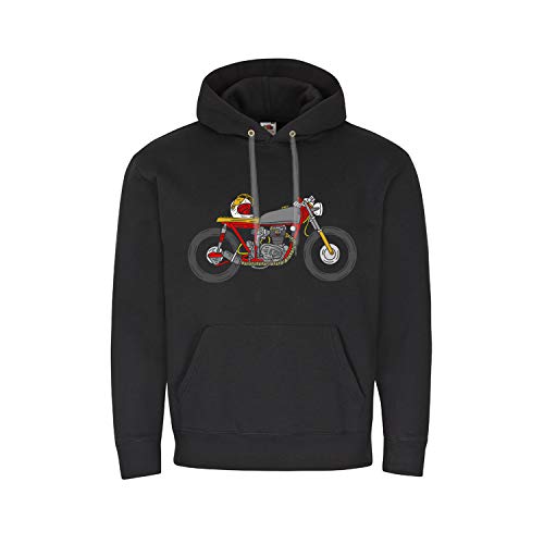 Sweat à capuche Cafe Racer Moto pour rester au chaud dans l'atelier mécanique avec style