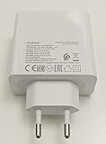 Fast Charge Ladegerät für Original Huawei USB-C Adapter 65W HW-200325EP0 Fast Charge Ladegerät Weiss