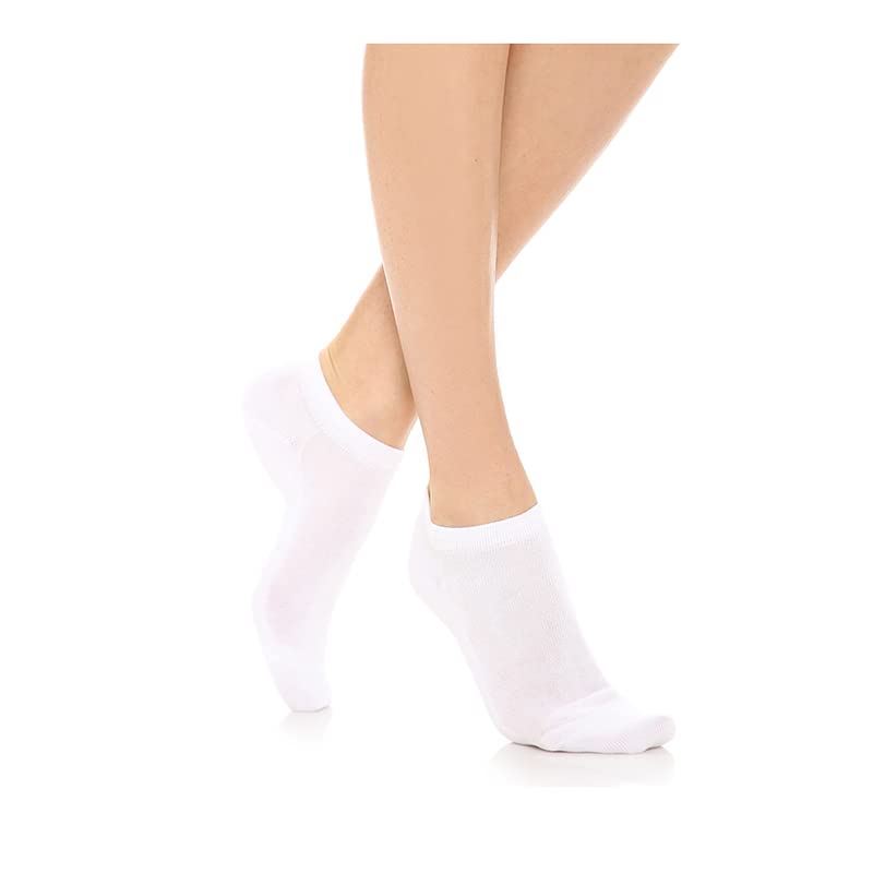 Image of Women's 6 Piers COTTON Socks for women, Women Ankle Cotton Socks No show ultra Thin, ultra light and Breathable. cotton socks for women size 6-9 Ladies' Cotton white Socks, 5-8 (c-204)