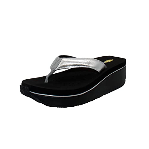 Image of Volatile Women's Cafe Metallic Thong Sandal