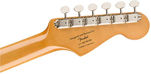 Squier Classic Vibe ’60s Stratocaster Gaucher – touche laurier – 3-tons Sunburst - Les Beatles, Paul McCartney, John Lennon, RIngo Starr, George Harrison Squier Classic Vibe '60s Stratocaster Gaucher - touche laurier - 3-tons Sunburst – Image 7