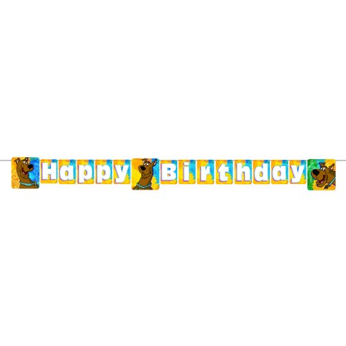 Scooby-Doo Banner Plastic