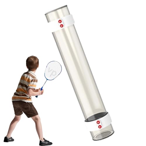 Tubo de bádminton y caja de almacenamiento portátil para fitness y patio