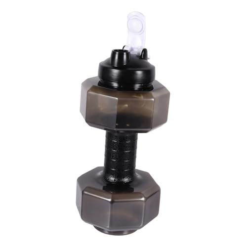 FRCOLOR 大容量ダンベル型ウォーターボトル 製耐久性フィットネス水筒 ジム ヨガ オフィス 旅行用運動用飲料容器 再利用可能