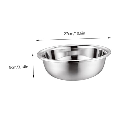 Tazón de sopa multiuso de acero inoxidable 28 cm miniatura 2
