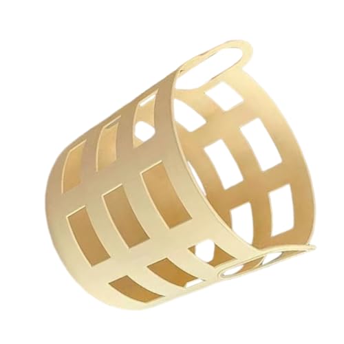 Hohopeti 9483HF02P48OESNZMTAK8 Laundry Basket Gold Fruit Basket Hampers cover