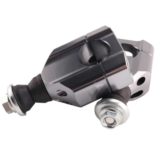 Pince rehausse guidon moto 28mm en aluminium avec robinet de serrage robuste