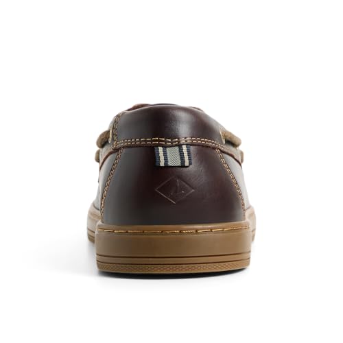 Image of Sperry Mens Como Moc Leather Boat Shoe