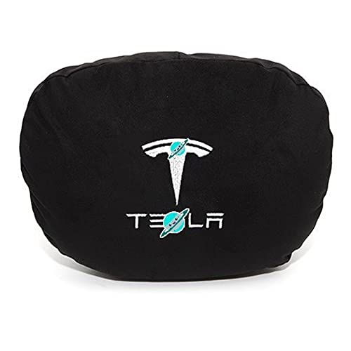 Autositz Kopfstütze Nackenkissen für Tesla Model 3 Y S X 2022, Weich Gemütlich Nackenkopfstütze Kissen Schützen Hals Entspannen für Reise Schlafkissen Cover