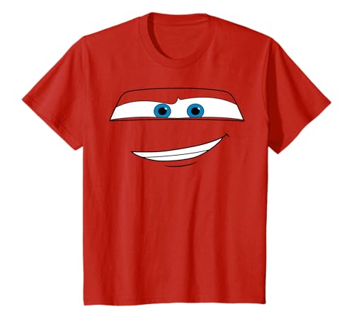 Disney Pixar Cars Lightning McQueen Big Face Camiseta