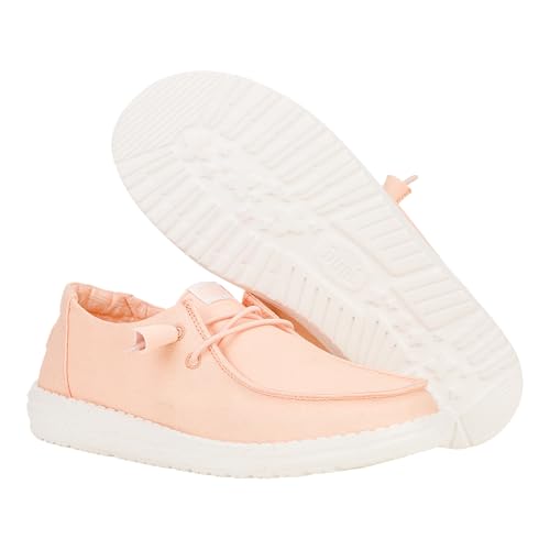 Image of HEYDUDE Women's Wendy Stretch Canvas Slip On Shoes | Easy On Loafer