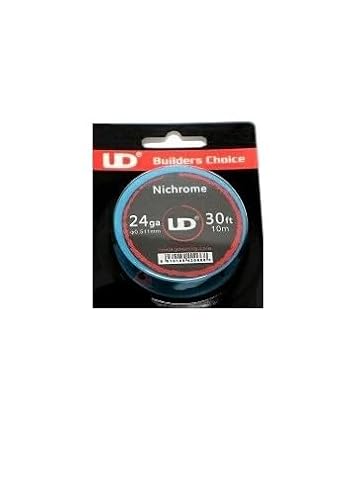 UD Ni80 24�Q�[�W 24g�y�j�N�������C���[�z�e��T�C�Y Nichrome �d�q�^�o�R �x�C�v vape ���r���_�u�� �r���h�c�[�� �r���h ���r���h �j�R�`��0 �^�[��0 [A-36]