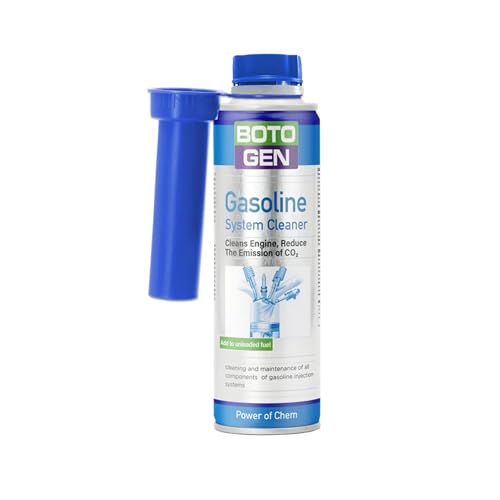 boto gen BOTOGEN Gasoline System Cleaner- Protects Fuel Injection System- Cleans Injector valves.-Reduces Fuel consuption- Cleans The Entire Full System -300 ml, 10.14 Fl Oz